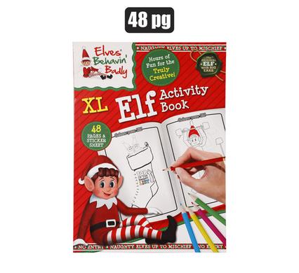 Xmas Elf Activity Book