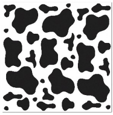 Bandana Cow Print