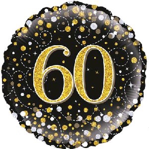 Foil Sparkling Fizz 60th