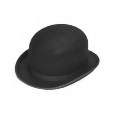 Hat Bowler Felt Black