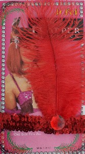 Headpiece Flapper Red