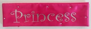 Sash Material Princess Cerise Pink