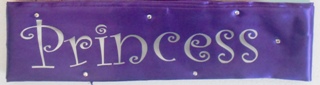 Sash Material Princess Purple