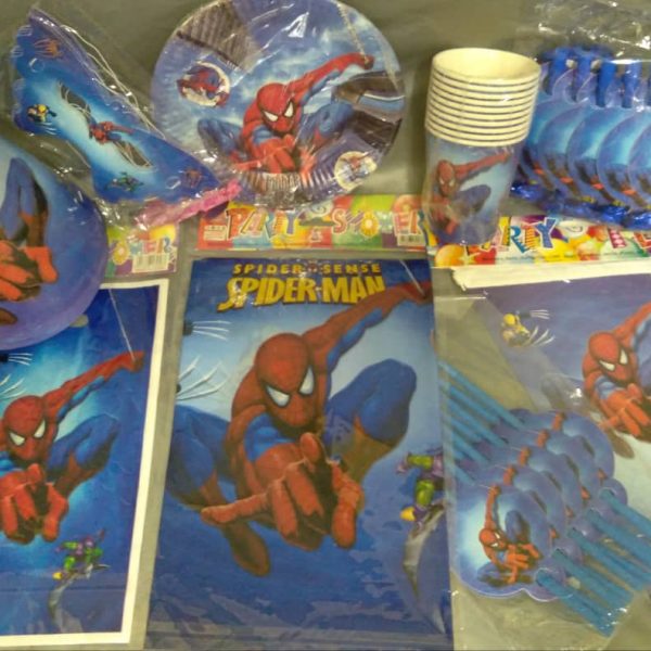 Spiderman Party Pack Set