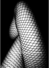 Stockings Fishnet Black
