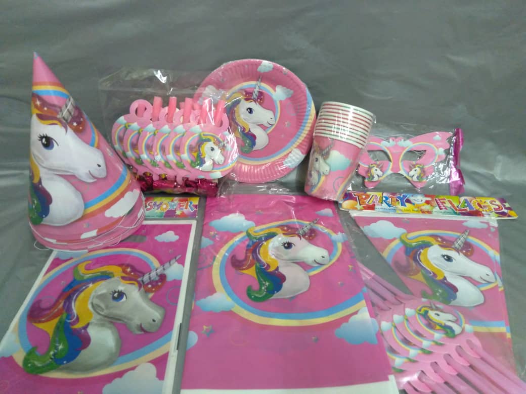 Unicorn Party Pack Set