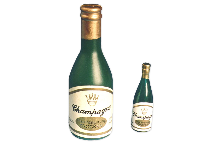 2" Champagne Bottle